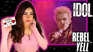 BILLY IDOL - "REBEL YELL" |First Time Music Reaction to Billy Idol!