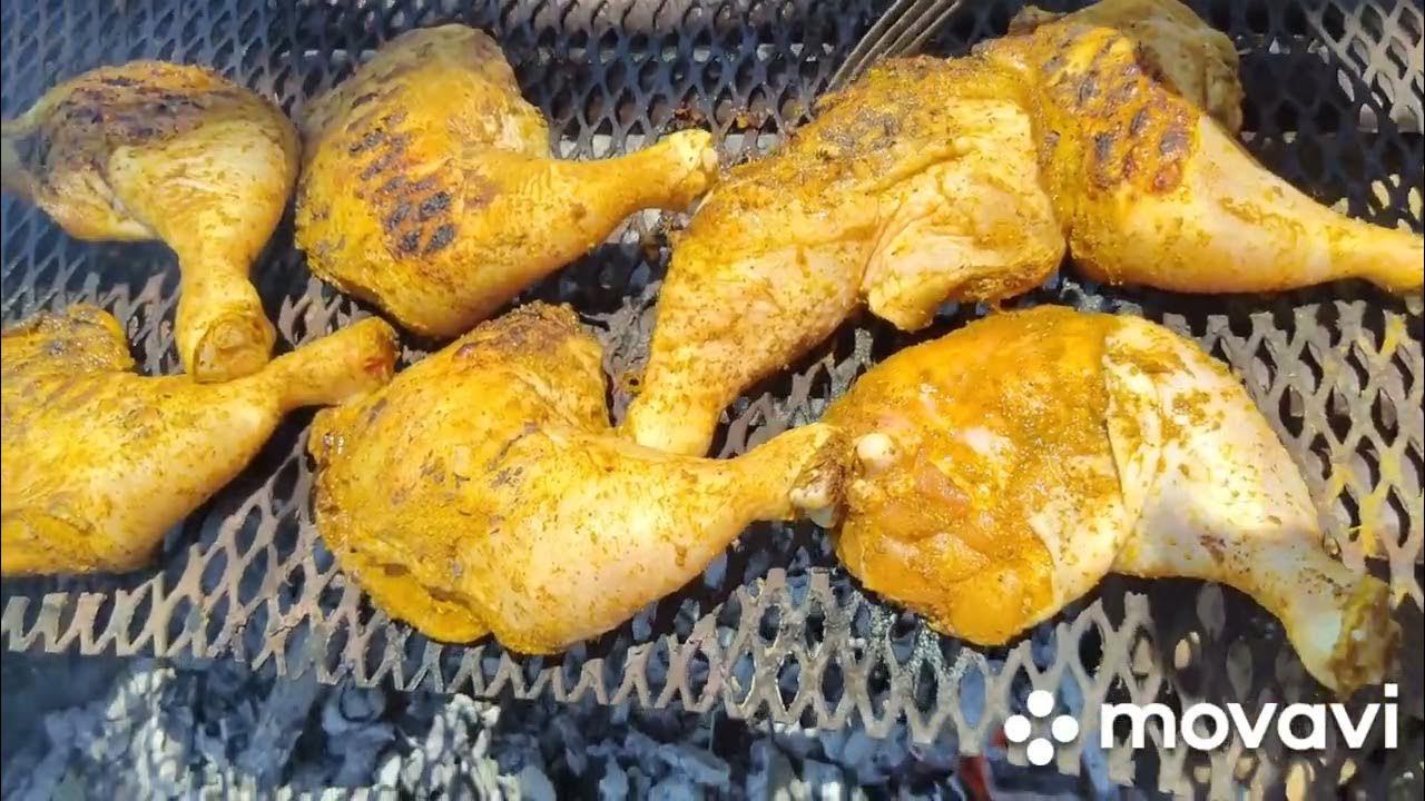 Open Fire Grill, Greatest Homemade Allspice & Curry Grill Chicken