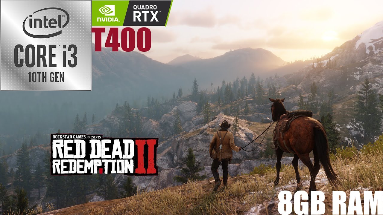 Nvidia Quadro T600 - Red Dead Redemption 2 Gameplay 