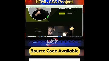 Professional HTML Portfolio Website Template | Responsive Web Design