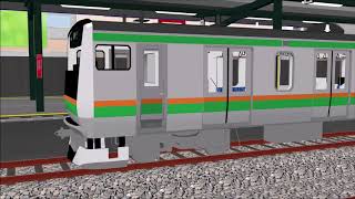 【MMD鉄道】E233系E231を動かしてみた