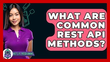 What Are Common REST API Methods? - Next LVL Programming