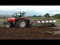 Ploughing with MF 6480, Drilling as Well.  Plus a little muck-spreading and a little verge-trimming.