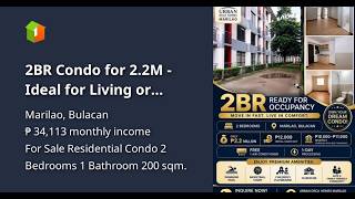 2BR Condo for 2.2M - Ideal for Living or Rental Income