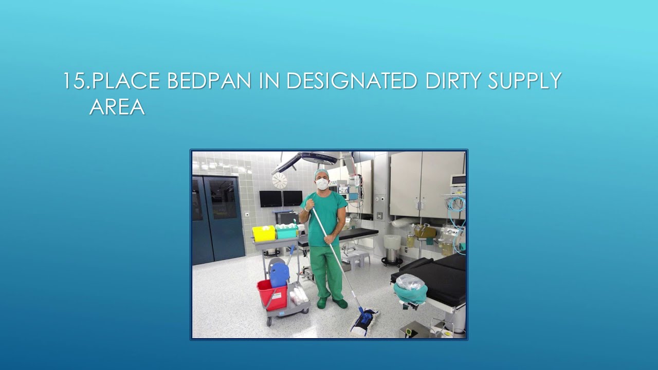 Assist with the use of bedpan CNA Skill 4 YouTube