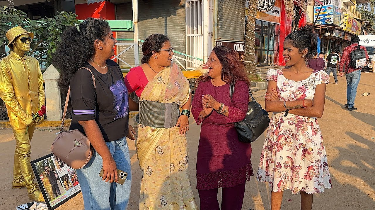 Go Goa Gone || Goa Wale Beach Pe ⛱️ 😎  || Kirak Hyderabadi Khala || 2025 New Year Goa || Goa Dairies