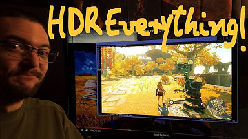 Win11 AutoHDR EVERYTHING!! YouTube Videos, all DX11, DX12, and Vulkan Games. Gamma correction