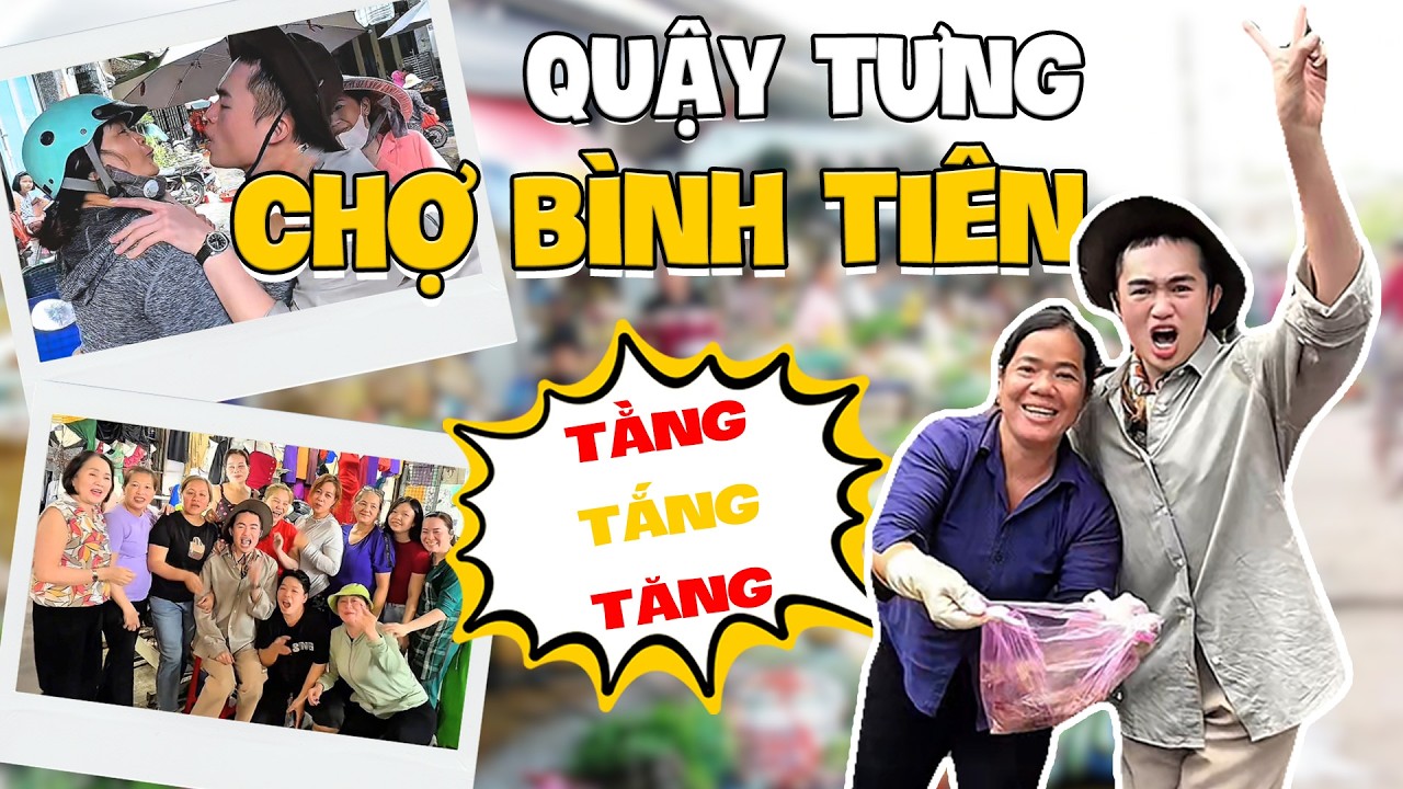 Tina Đi Chợ: Rộn Ràng Mùa Xuân Ở Chợ Mấy Bà Ơi! Tết Là Ghé Chợ Bình Tiên | Tina Thảo Thi