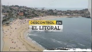 Descontrol en el litoral: Venta de alcohol y estupefacientes se toma playas de El Quisco y Cartagena