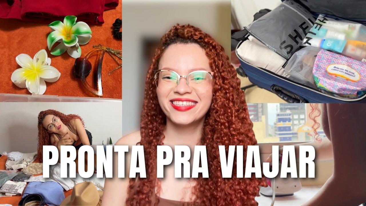 Organizando minha mala de viagem para Ilhabela 🏝   roupas, praia e essenciais