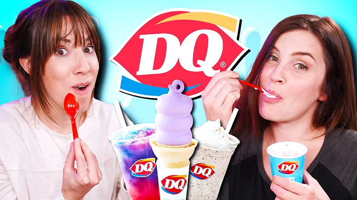 Eating Everything From Dairy Queen's NEW Menu! - Taste Test
