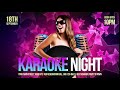 Karaoke night  animated psd instagram template  facebook cover