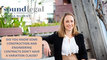 Did you know some construction and engineering contracts don