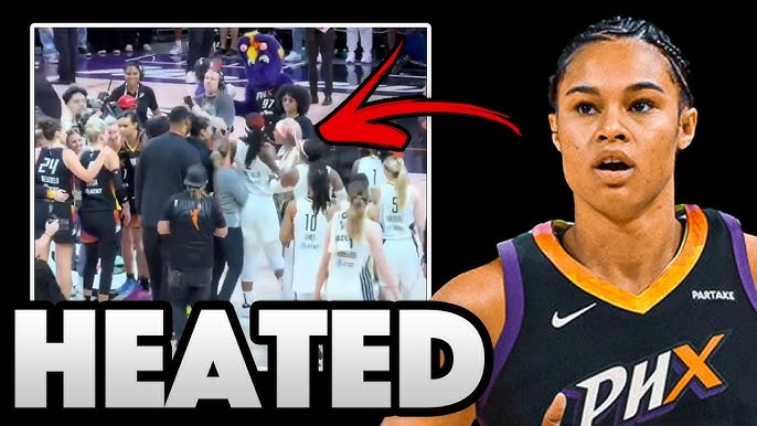 New Angle Shows Dijonai Carrington & Satou Sabally's Beef is STILL Alive  After Unrivaled... - YouTube