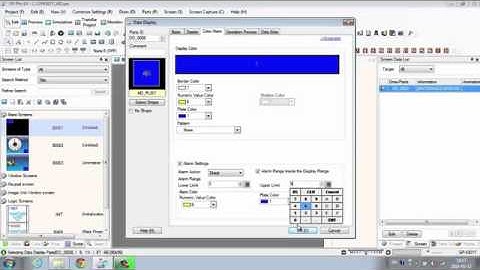Scalable Numeric Entry Display with GP Pro EX