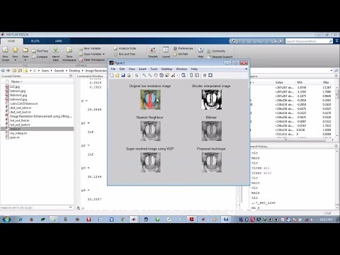 Image Resolution Enhancement using Lifting Wavelet and Stationary Wavelet  IEEE project! Matlab code