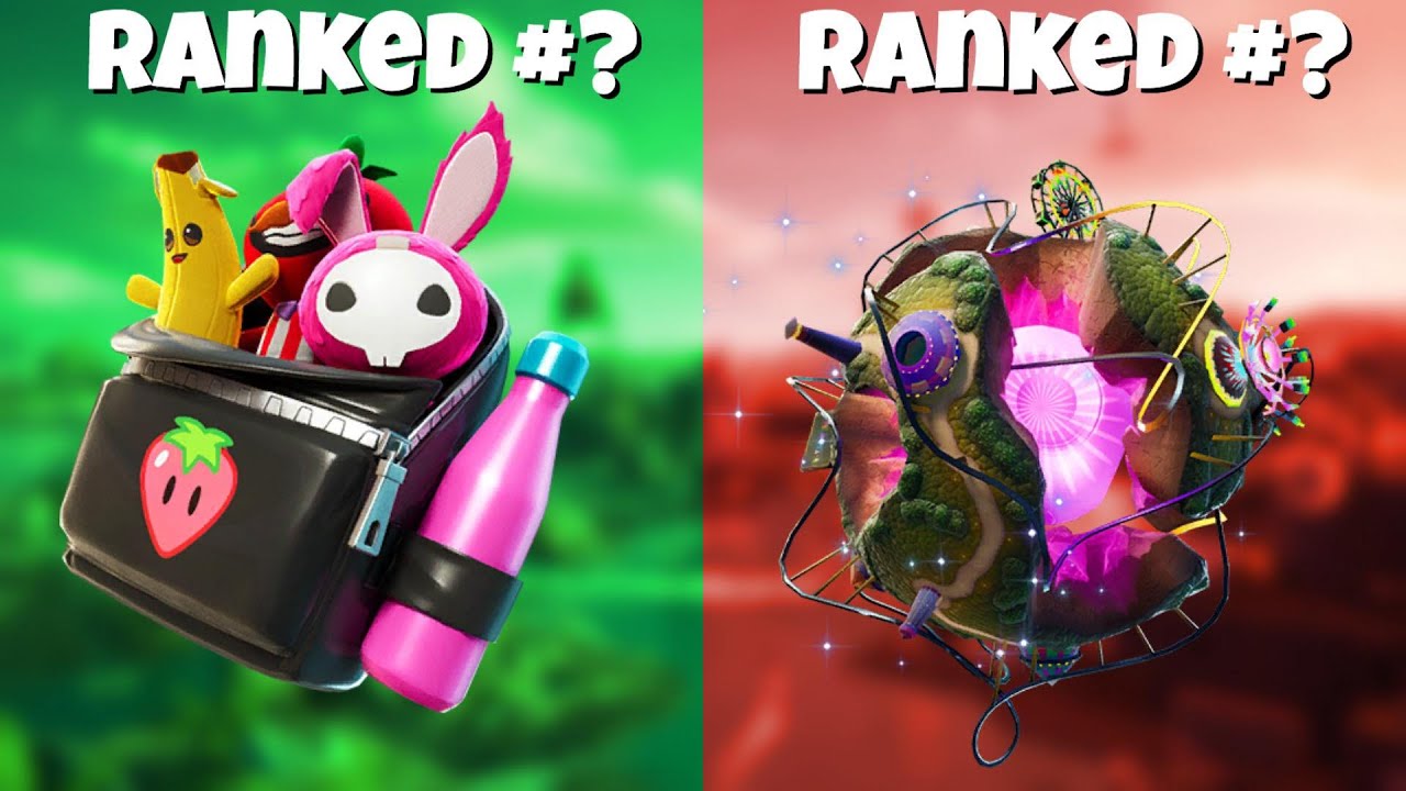 Ranking Every Single Icon Series Backbling From Worst To Best!