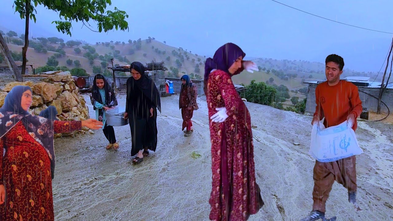 Construction in Ahura Castle. Hassan displays a different style of