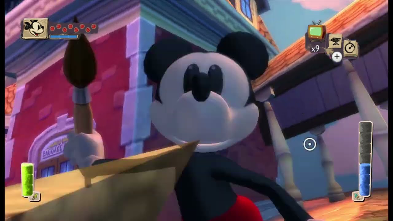 No commentary Epic Mickey (Paint Path) EP21 - Bloticles