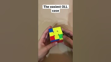 The easiest OLL case (PLL skip)