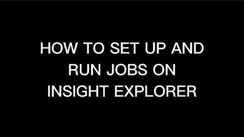 How to use In-Sight Explorer