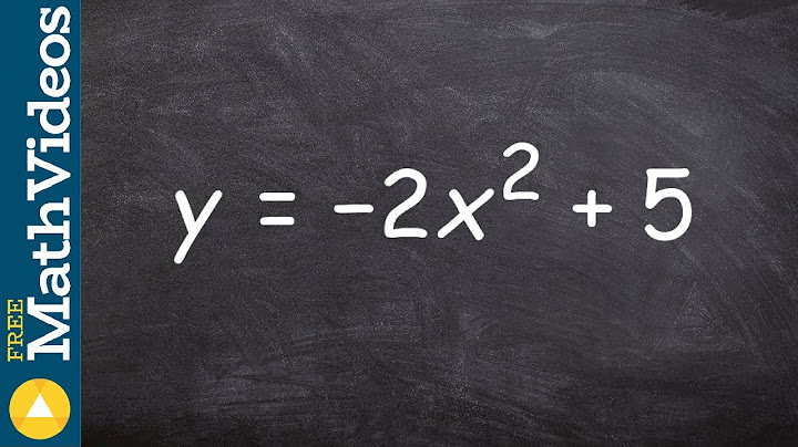 How to graph y 2x 3