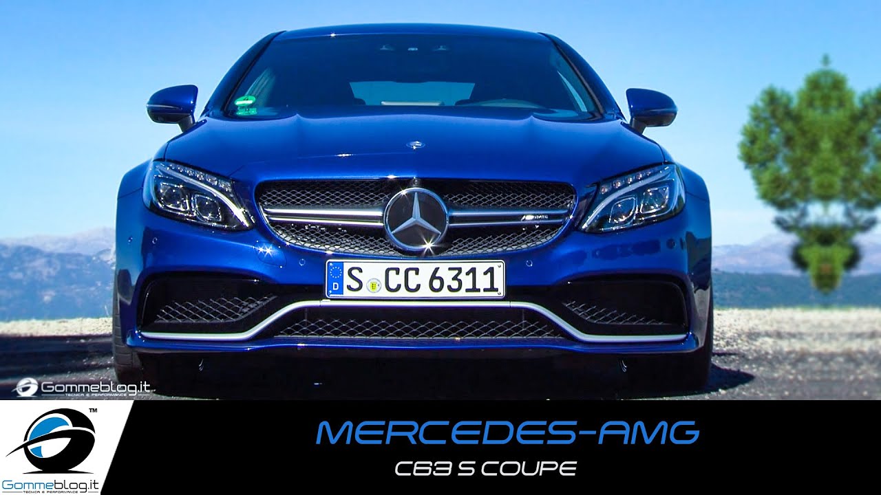 Mercedes Benz C63 S Coupe | LOVELY EXHAUST Sound - YouTube
