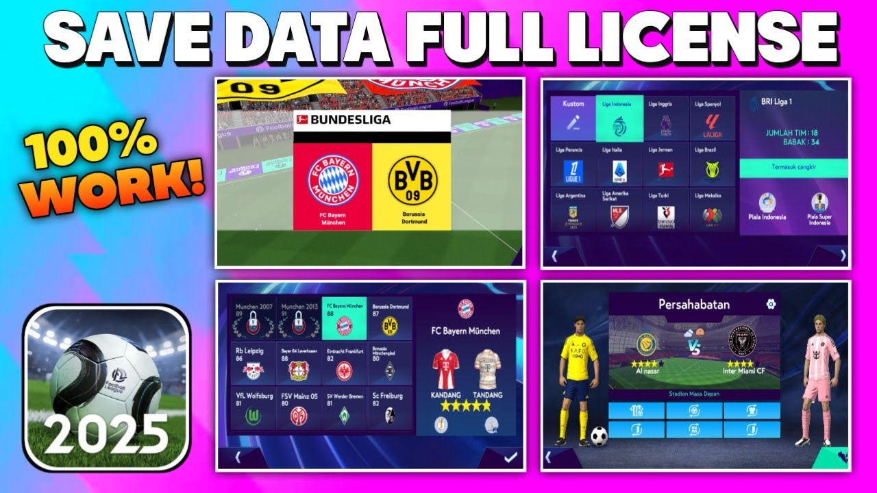 Data Pack Football League 2025 Full license Version 7 !!