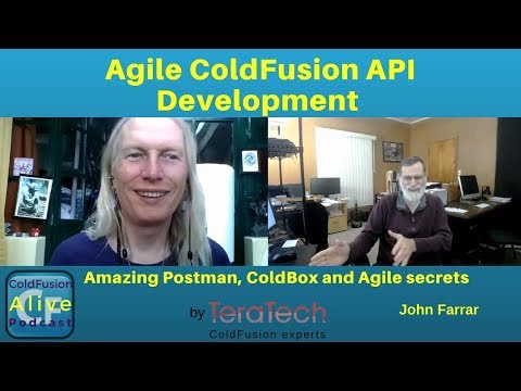 078 Agile ColdFusion API Development (Amazing Postman, ColdBox and Agile secrets)