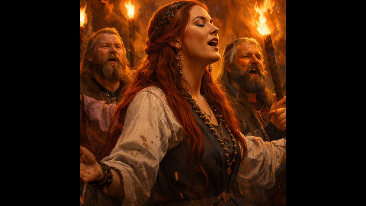 OGIEŃ PRADAWNYCH NOCY, SŁOWIAŃSKA PIEŚŃ