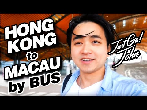 How To Go from HONG KONG to MACAU by BUS | 怎麼去澳門從香港