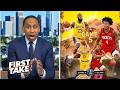 FIRST TAKE | Stephen A. SHOCKING PREDICTION: “LeBron will ELIMINATE KD” in Game 5 vs Rockets