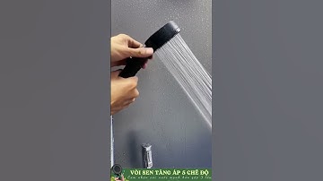 Vòi sen tăng áp Nhật Bản cao cấp không gỉ tăng áp GẤP 5 LẦN | 5 chế độ tiết kiệm nước #7