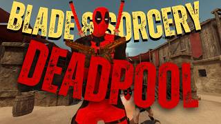 DEADPOOL GOLDEN DEAGLE IN VR | BLADE &amp; SORCERY GAMEPLAY [QUEST 3]