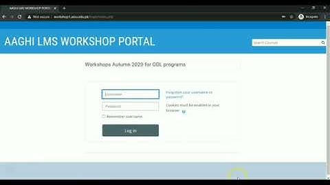 How to check attendance of workshops at AIOU LMS