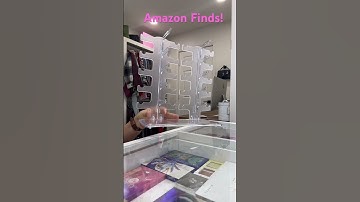 Amazon Finds! 🕶️ 😎2 Row Sunglasses Rack Holder Glasses Display Stand in Transparent