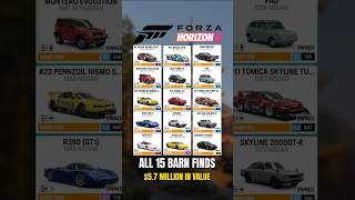 Where To Find All 15 Barn Finds in Forza Horizon 6 ($5.7 Million Worth)