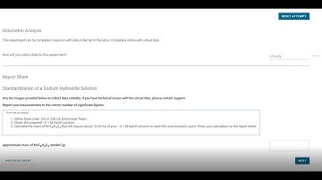 Volumetric Analysis walkthrough - LabFlow