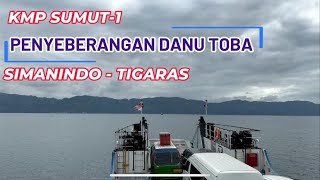 Menyeberang Danau Toba dari Simanindo ke Tigaras dengan Kapal Ferry KMP Sumut-1