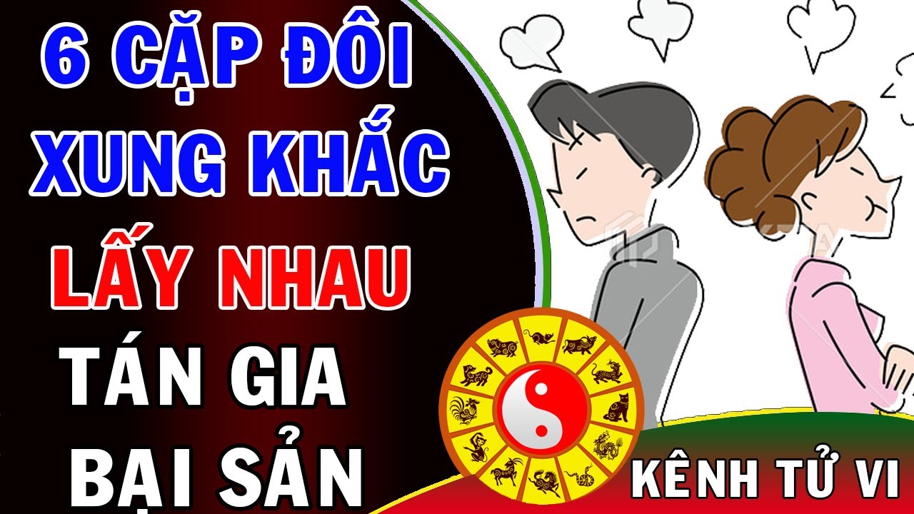6 cặp đôi xung khắc lấy nhau tán gia bại sản