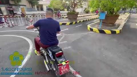 Hướng Dẫn Thi Thực Hành Bằng Lái Xe Moto A2 Đậu 100% - Trường Dạy Lái Xe Sài Gòn Tourist