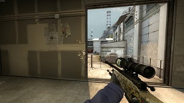 CS:GO Cache Mid Ace CT side