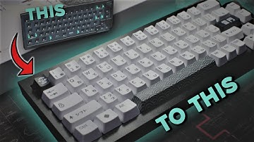 Turning this $149 Keyboard into a flexing masterpiece | Keychron Q2 Modding and Sound Test