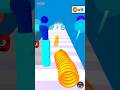 Slither Slinky Run Lvl.356 – Giant Coil Rolling To Max Slither 😱🐍 #games #youtubeshorts #shorts