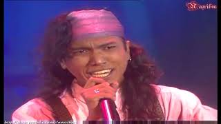 Hattan - Memburu Rindu (Live In Juara Lagu 91) HD