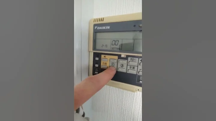 daikin remote controller vrv set group