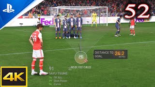 Part 52: A Stunning Free-Kick For Arsenal | FIFA 23 | Player Career | Gameplay Walkthrough | PS5 4K
