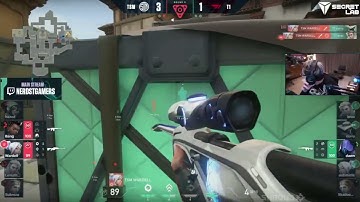 Shroud  Reacts To  TSM  Vs  T1 !! MAP 3 !! VCT Challengers 2 main event