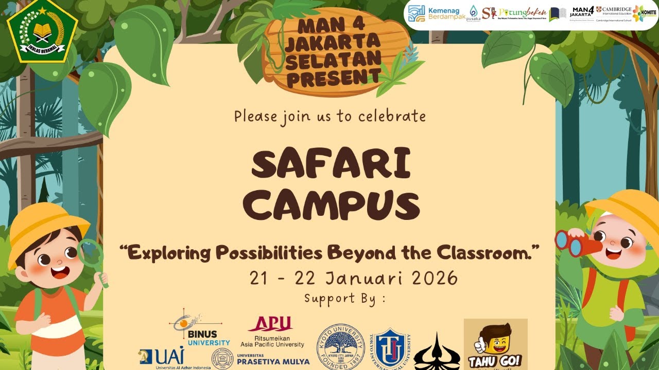 CAMPUS EXPO 2026 MAN 4 JAKARTA (DAY 1)