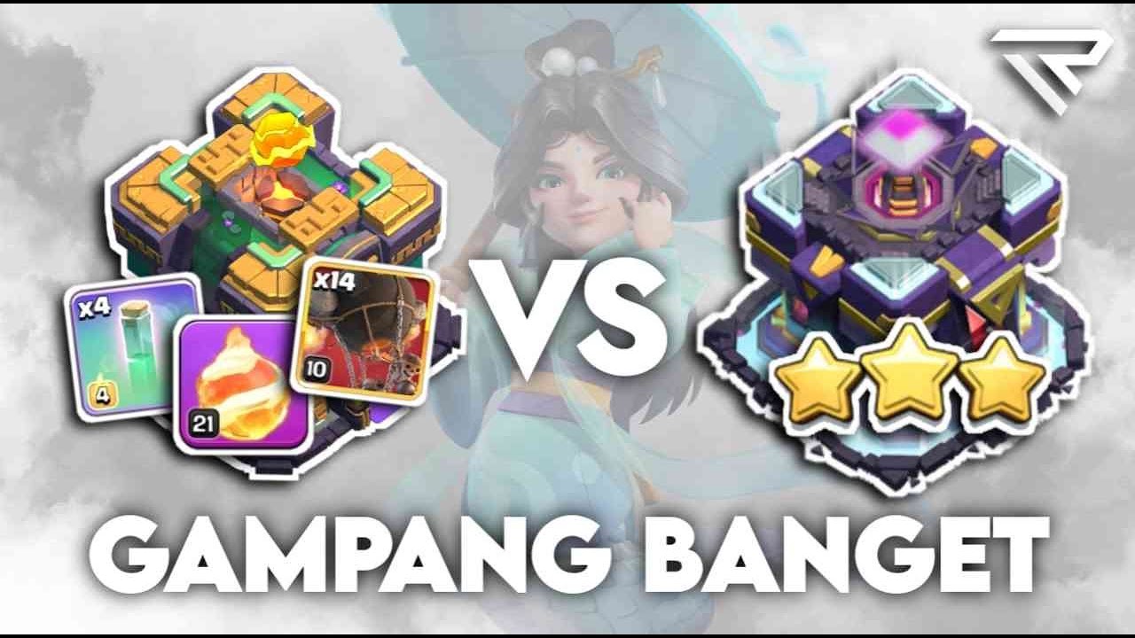 PASUKAN TH 14 INI BISA MERATAKAN TH 15 MAX!!🔥 - COC Indonesia